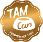 Logo de TamCan Petfood, marca especializada en alimentación para mascotas